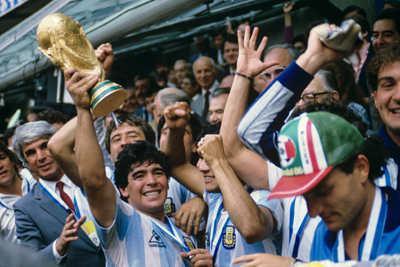 con el mundial en la mano
